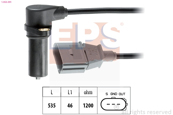 Sensor, crankshaft pulse (1.953.391)