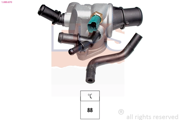 Thermostat, coolant (1.880.670)