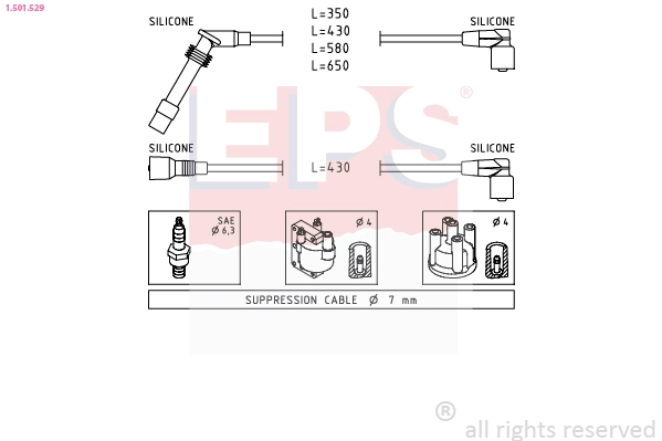 Ignition Cable Kit (1.501.529)