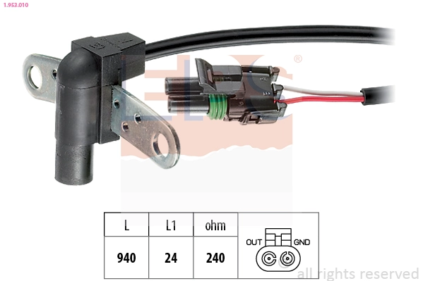 Sensor, crankshaft pulse (1.953.010)