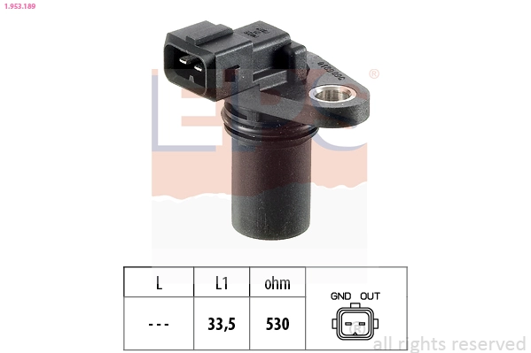 Sensor, RPM (1.953.189)