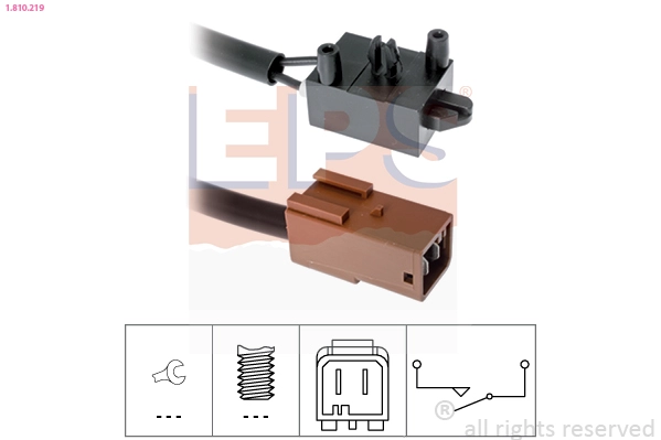 Switch, clutch control (cruise control) (1.810.219)