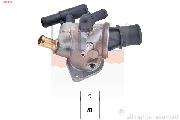 Thermostat, coolant (1.880.120)
