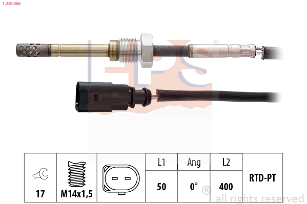 Sensor, exhaust gas temperature (1.220.066)