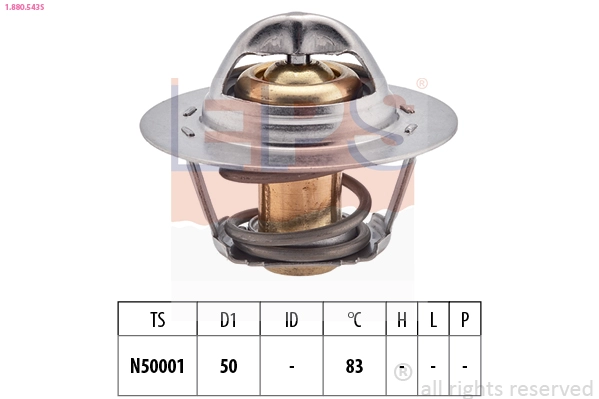 Thermostat, coolant (1.880.543S)
