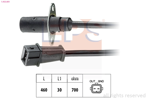Sensor, crankshaft pulse (1.953.001)