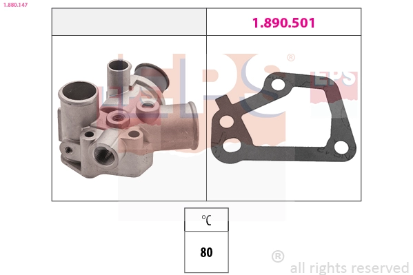 Thermostat, coolant (1.880.147)