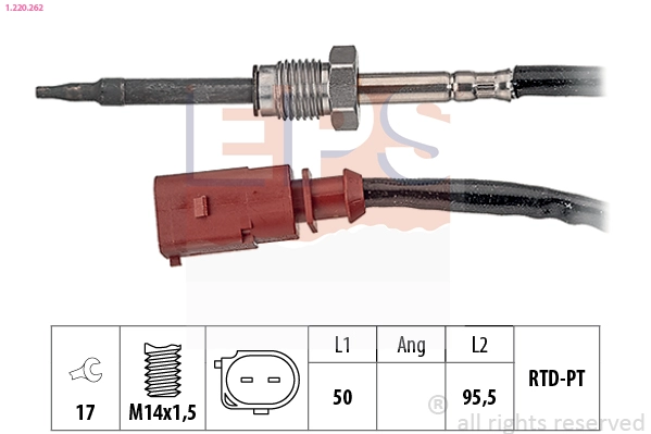 Sensor, exhaust gas temperature (1.220.262)