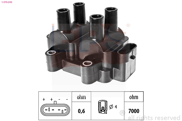 Ignition Coil (1.970.596)