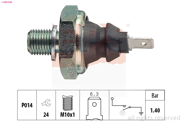 Oil Pressure Switch (1.800.046)