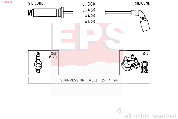 Ignition Cable Kit (1.501.730)
