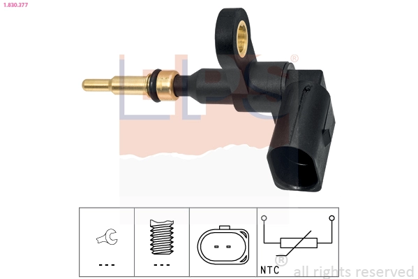 Sensor, coolant temperature (1.830.377)