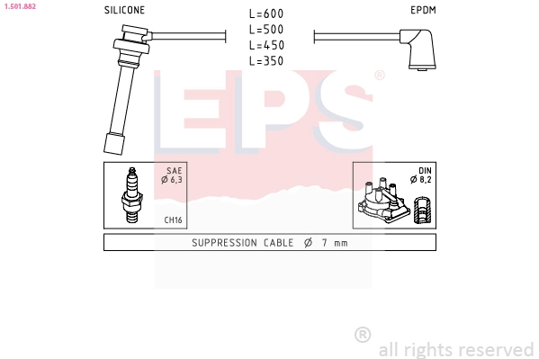 Ignition Cable Kit (1.501.882)