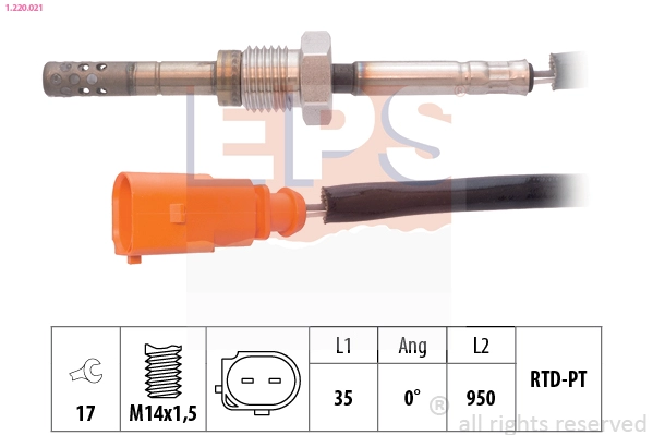 Sensor, exhaust gas temperature (1.220.021)