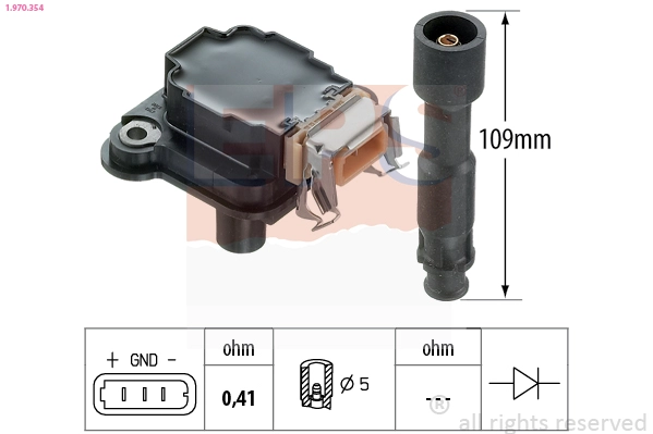 Ignition Coil (1.970.354)