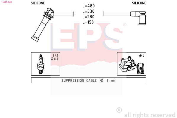 Ignition Cable Kit (1.499.245)