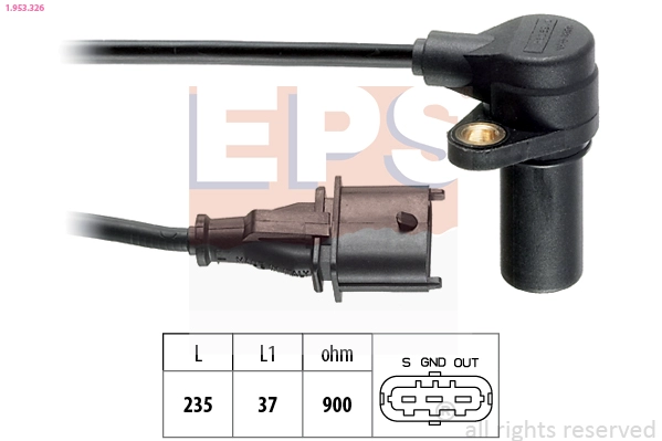 Sensor, crankshaft pulse (1.953.326)