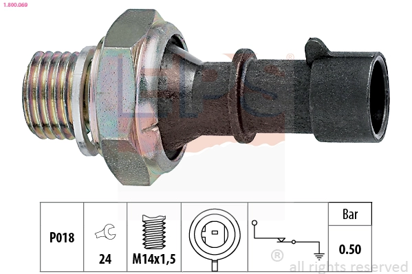 Oil Pressure Switch (1.800.069)