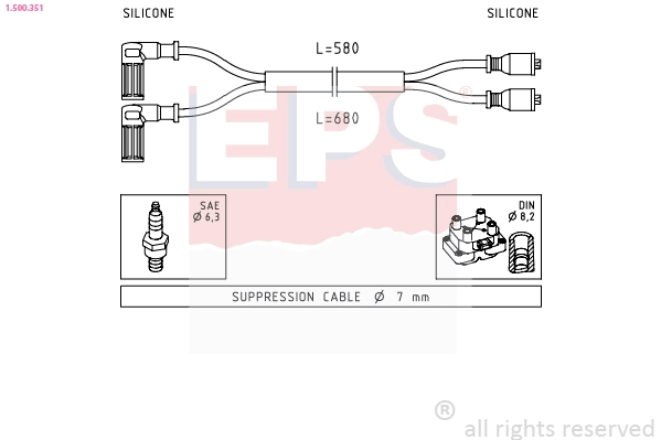 Ignition Cable Kit (1.500.351)