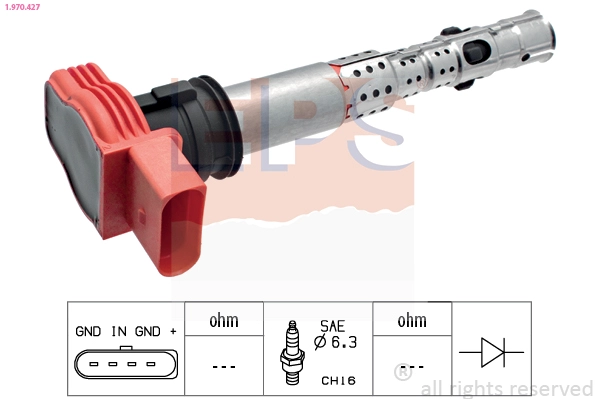 Ignition Coil (1.970.427)