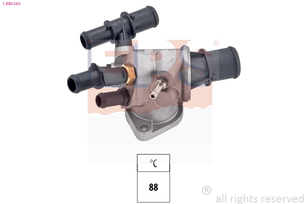 Thermostat, coolant (1.880.563)