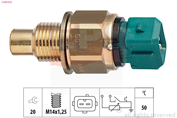 Sensor, coolant temperature (1.830.554)