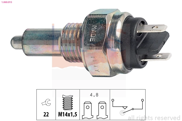 Switch, reverse light (1.860.015)