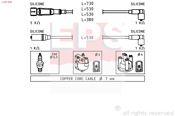 Ignition Cable Kit (1.501.609)