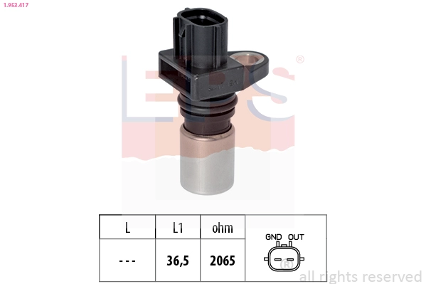Sensor, crankshaft pulse (1.953.417)