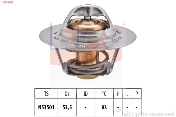 Thermostat, coolant (1.880.240S)