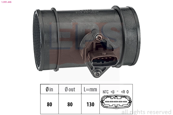 Mass Air Flow Sensor (1.991.445)