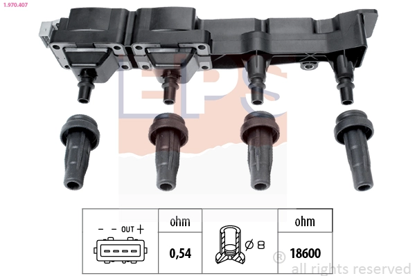 Ignition Coil (1.970.407)
