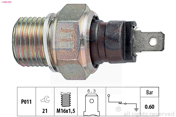 Oil Pressure Switch (1.800.021)