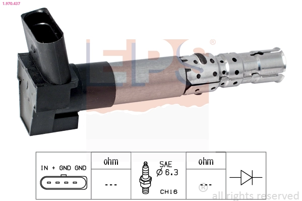 Ignition Coil (1.970.437)