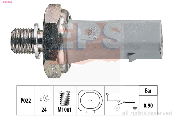 Oil Pressure Switch (1.800.134)