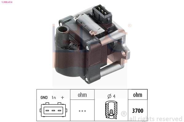 Ignition Coil Unit (1.990.414)