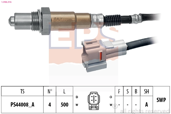 Lambda Sensor (1.998.316)