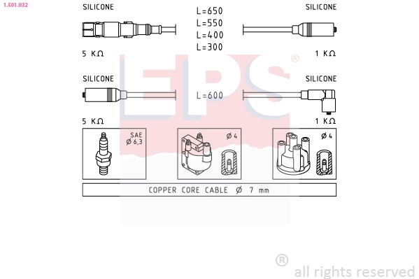 Ignition Cable Kit (1.501.932)