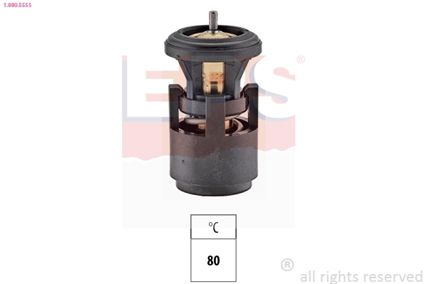 Thermostat, coolant (1.880.555S)
