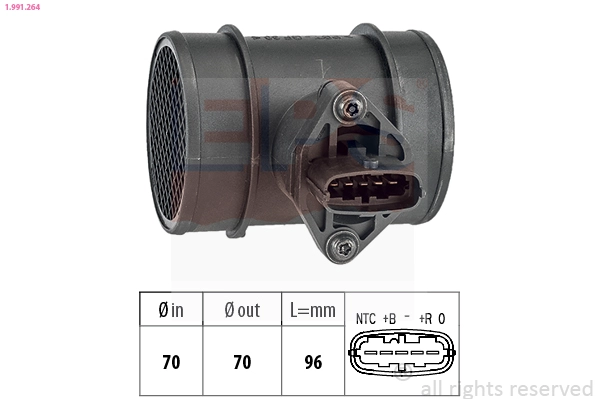 Mass Air Flow Sensor (1.991.264)