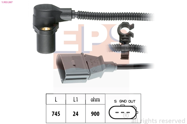 Sensor, crankshaft pulse (1.953.267)