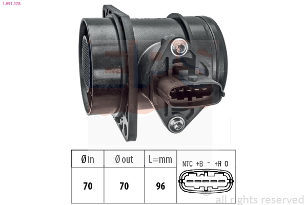 Mass Air Flow Sensor (1.991.378)