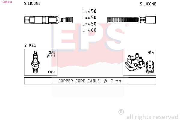 Ignition Cable Kit (1.499.234)
