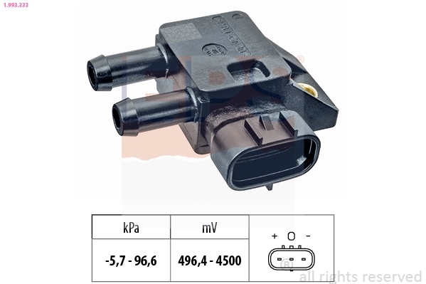 Sensor, exhaust pressure (1.993.333)