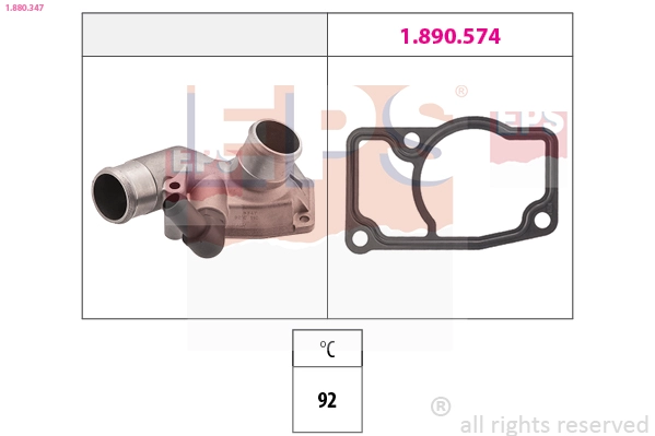 Thermostat, coolant (1.880.347)