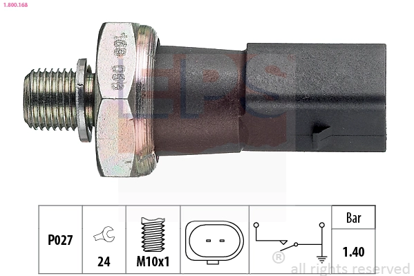 Oil Pressure Switch (1.800.168)