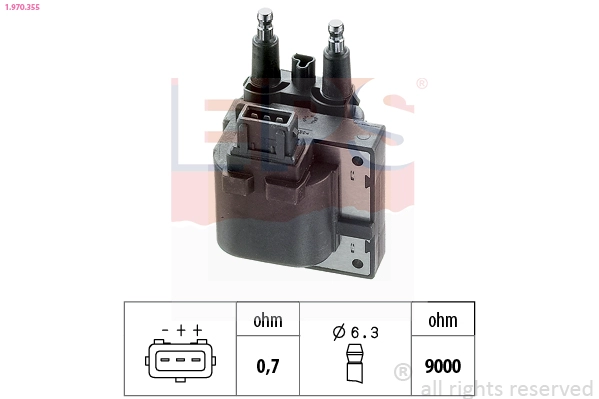 Ignition Coil (1.970.355)