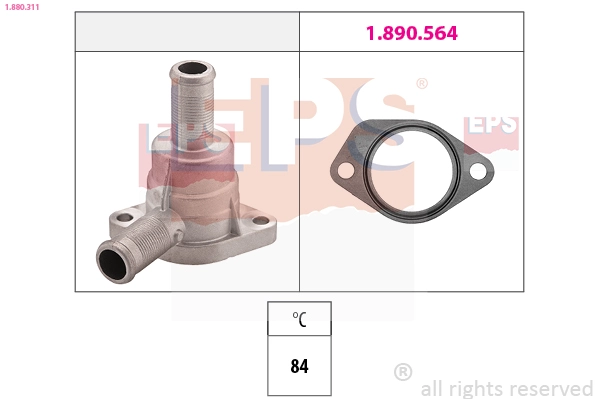 Thermostat, coolant (1.880.311)