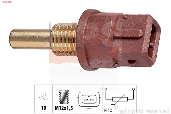 Sensor, oil temperature (1.830.248)