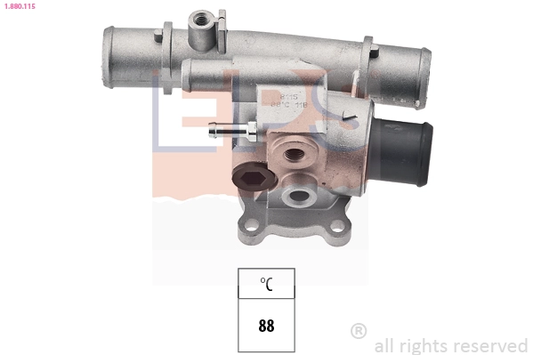 Thermostat, coolant (1.880.115)